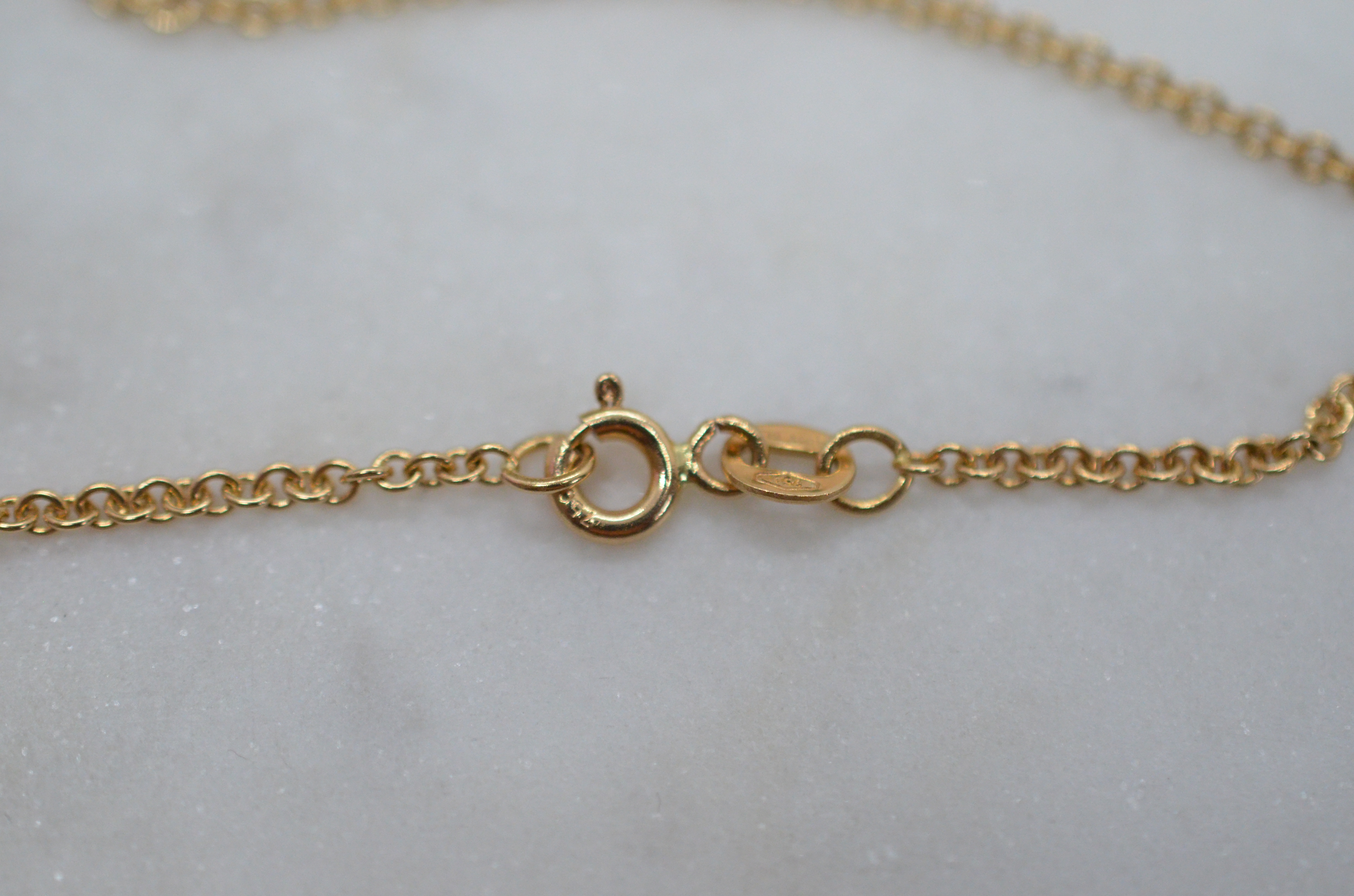 Secondhand 18k Round Link Necklace - 4