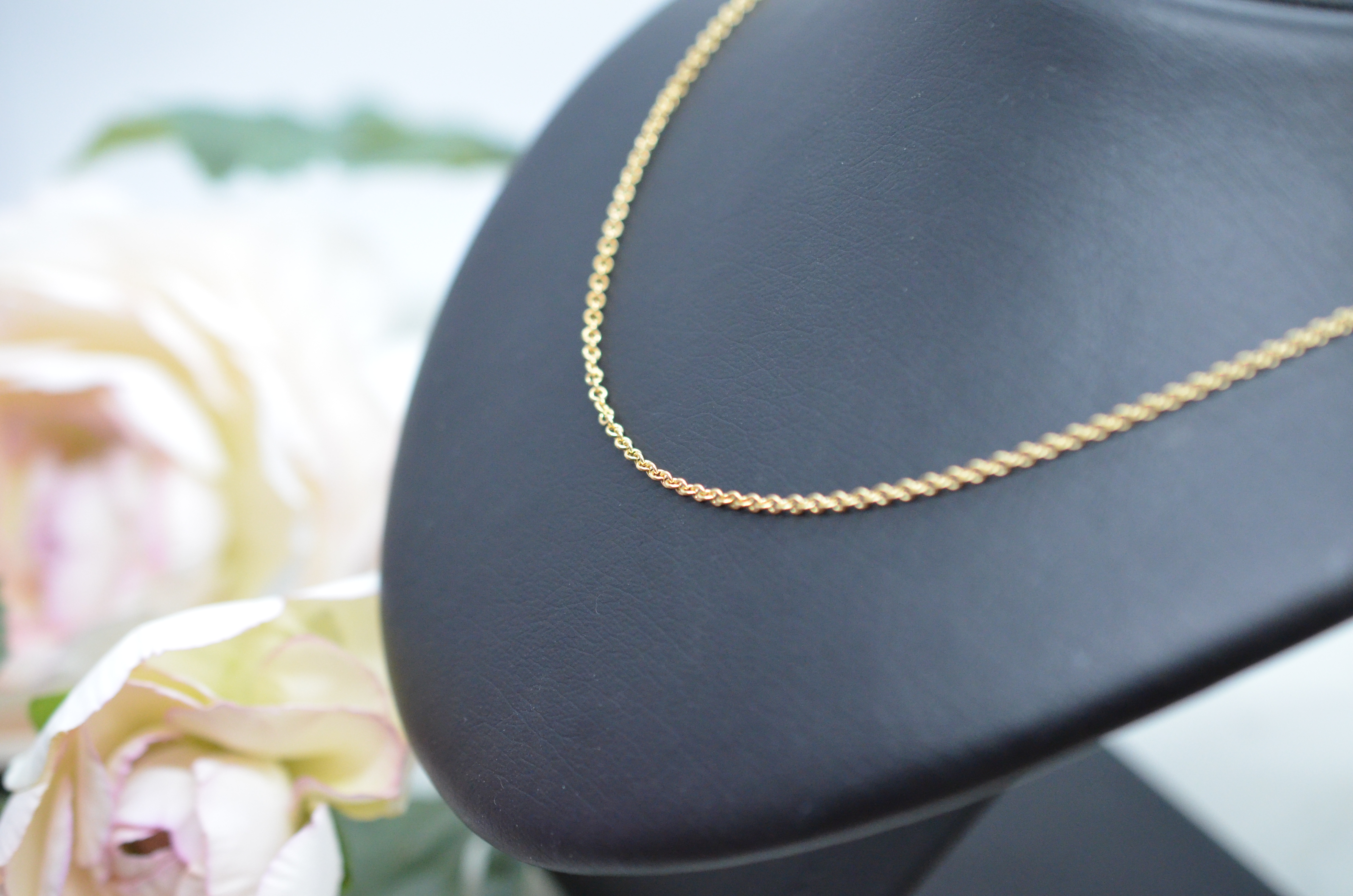 Secondhand 18k Round Link Necklace - 2