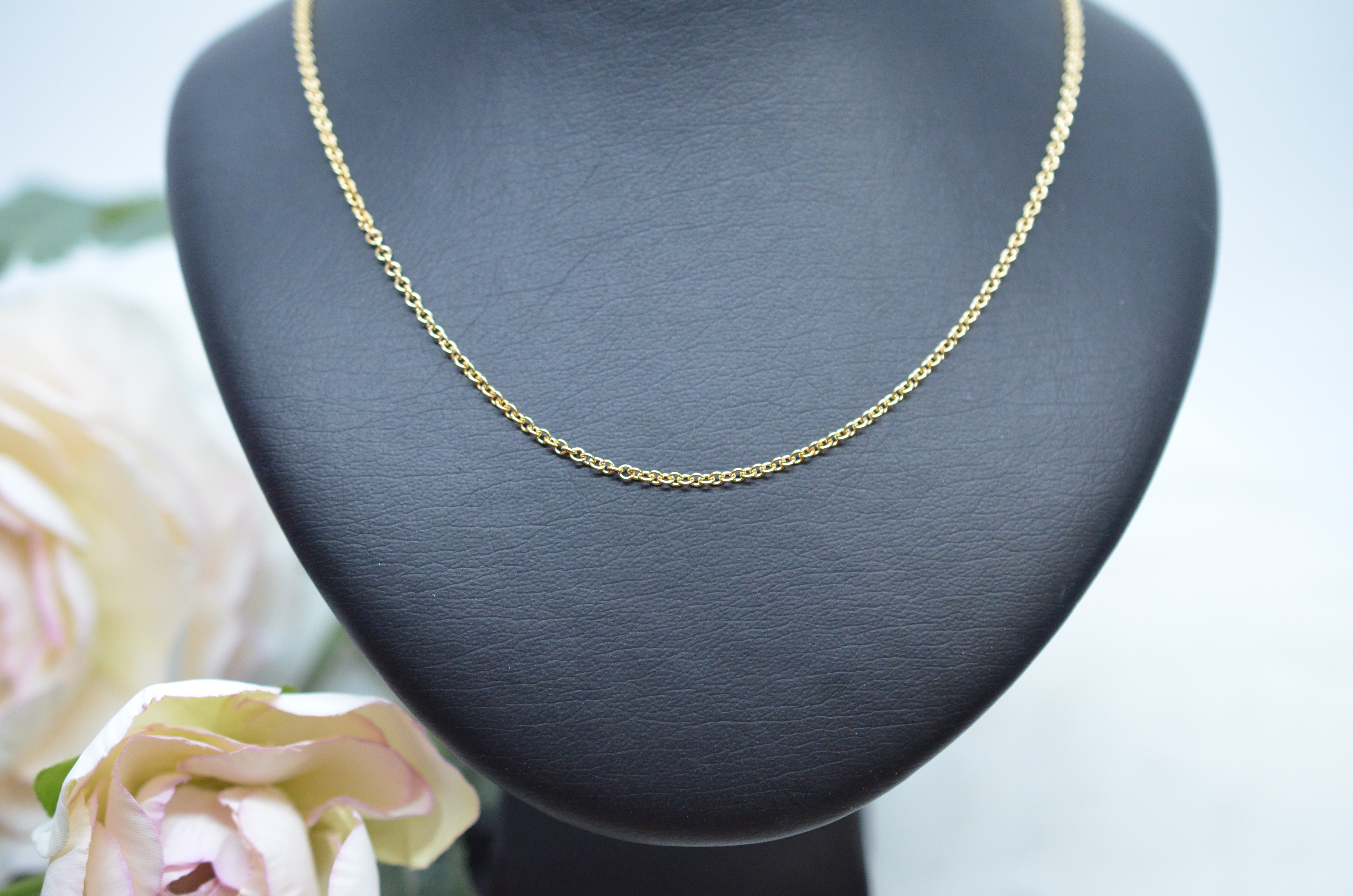 Secondhand 18k Round Link Necklace