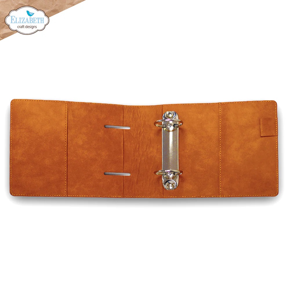 Elizabeth  - Memory Binder Square Page - Rusty Brown - 2