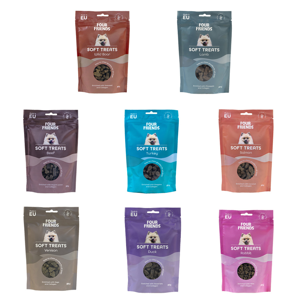 Four Friends Soft Treats 200g