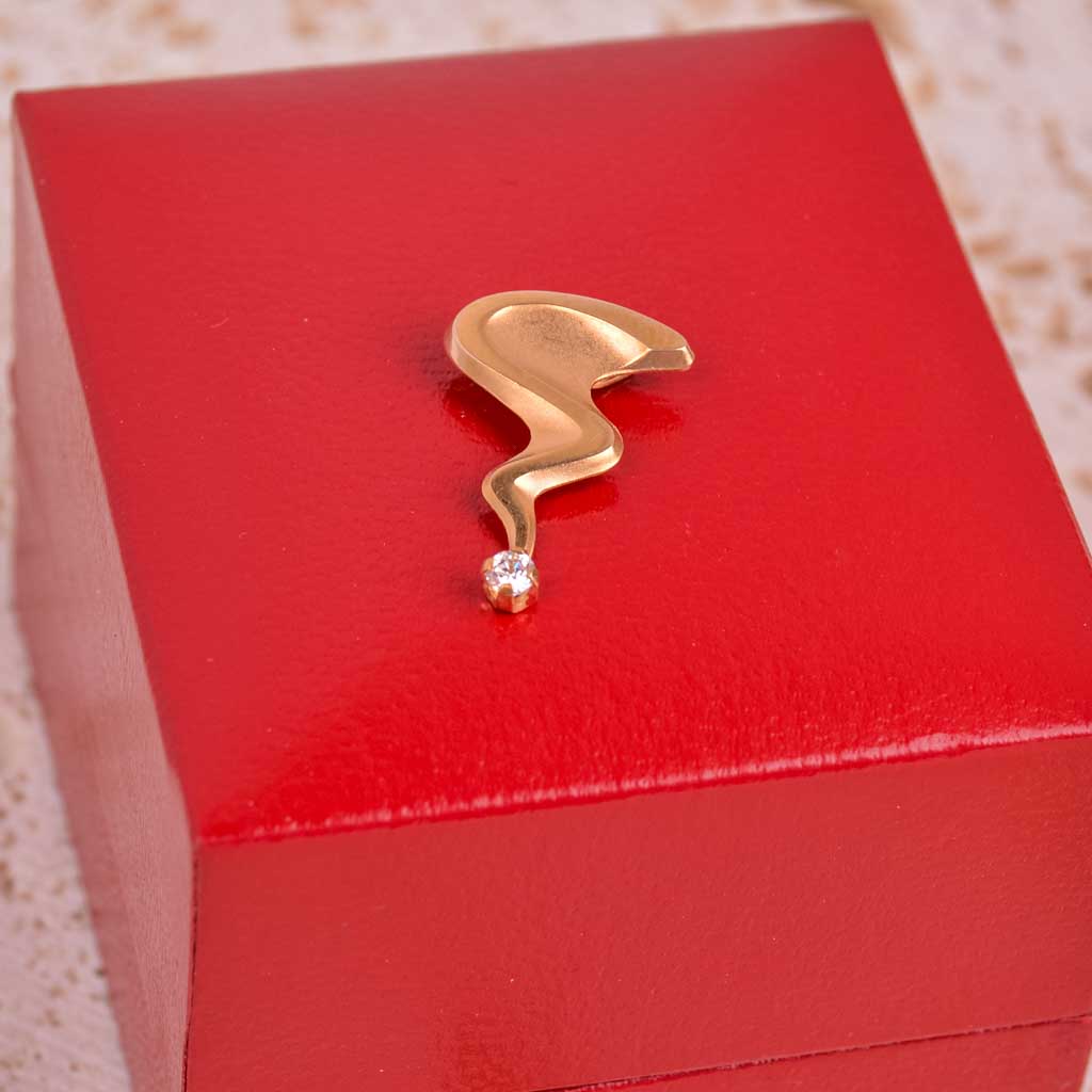 Pernillan koru, pieni, 18 k
