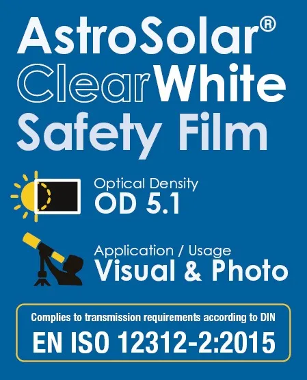 BAADER ASTROSOLAR SOLFILM I STORFORMAT - 3