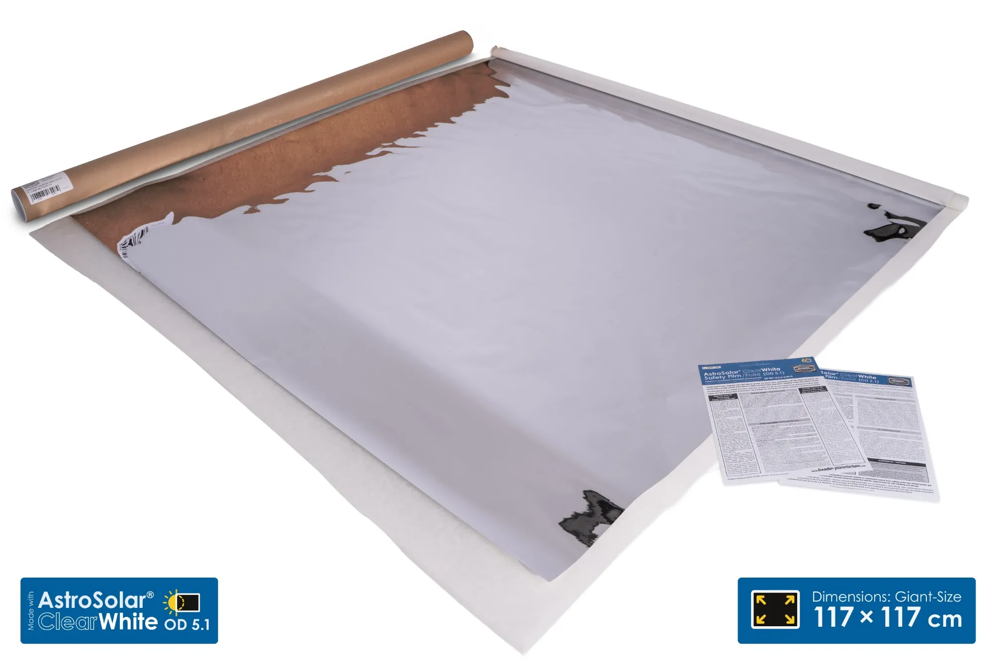 BAADER ASTROSOLAR SOLFILM I STORFORMAT - 2