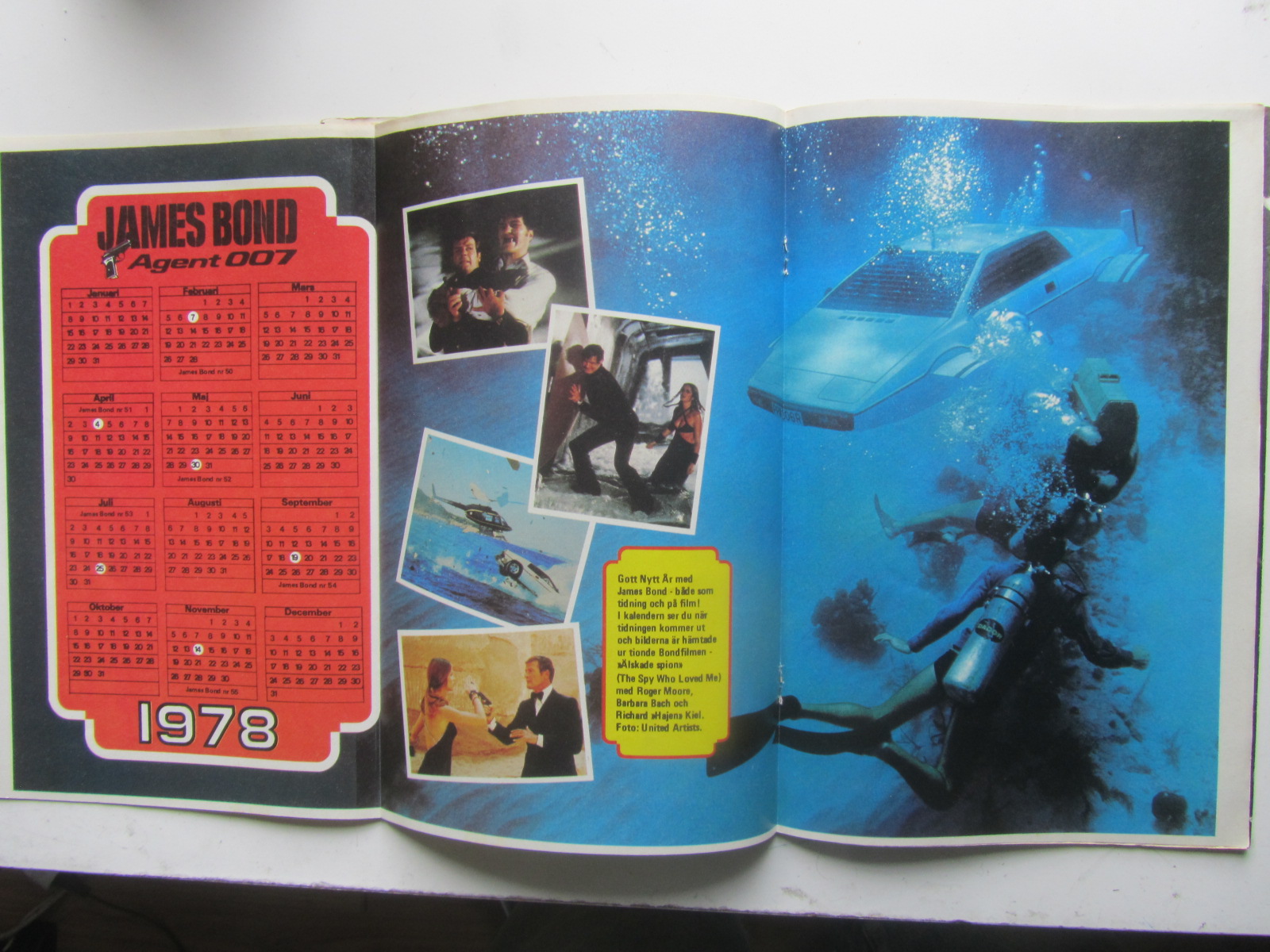 James Bond 1977 49 med kalender - 3