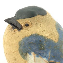 Gunnar Hansson (1960s) Swelling Stoneware  Bird 9 cm (7)