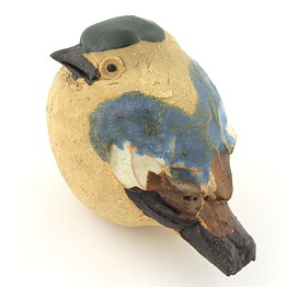 Gunnar Hansson (1960s) Swelling Stoneware  Bird 9 cm (7)