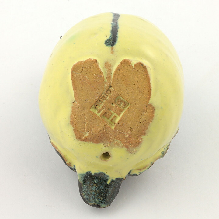 Gunnar Hansson (1960s) Swelling Stoneware Bird 7 cm (8)