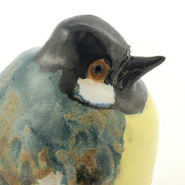 Gunnar Hansson (1960s) Swelling Stoneware Bird 7 cm (8)