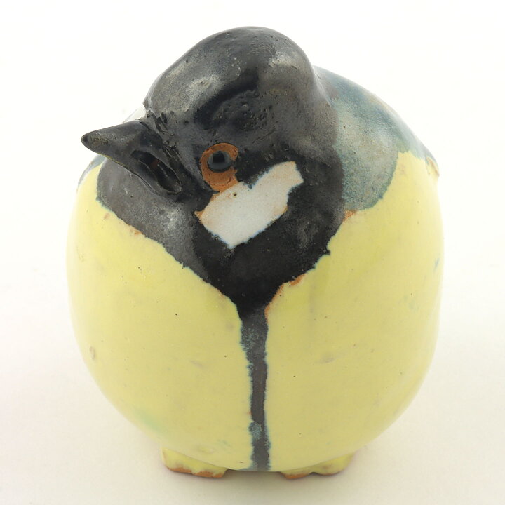 Gunnar Hansson (1960s) Swelling Stoneware Bird 7 cm (8)
