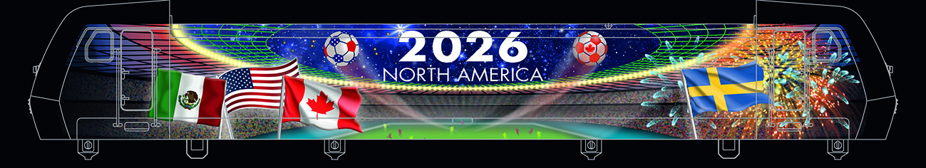 Ellok Traxx "North America 2026": Sweden - 2
