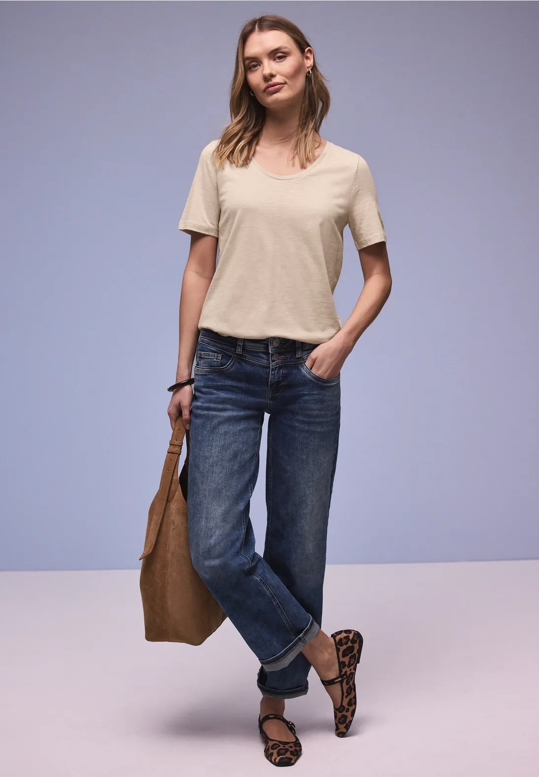 QR New Gerda - Cotton Beige - Street One