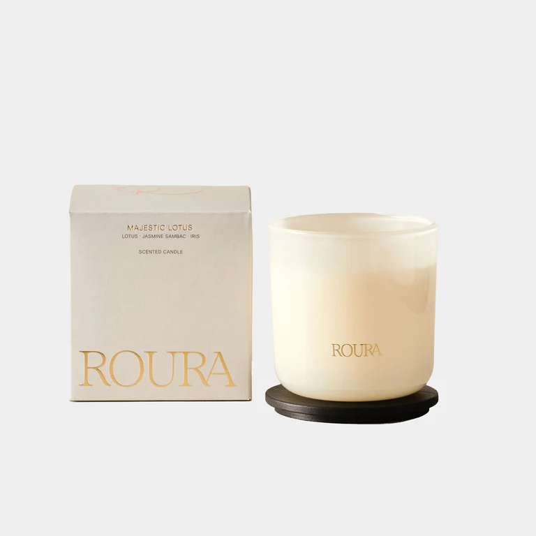 ROURA Majestic Lotus Candle 3-Wick 