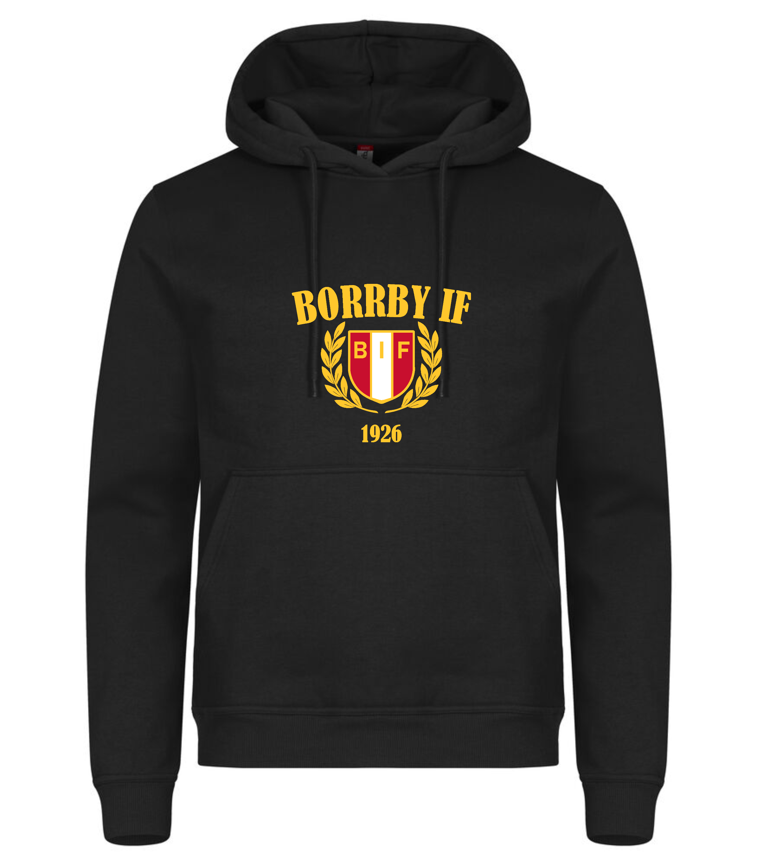 Supporter Hood  Trefärgtryck (Borrby IF) - 2