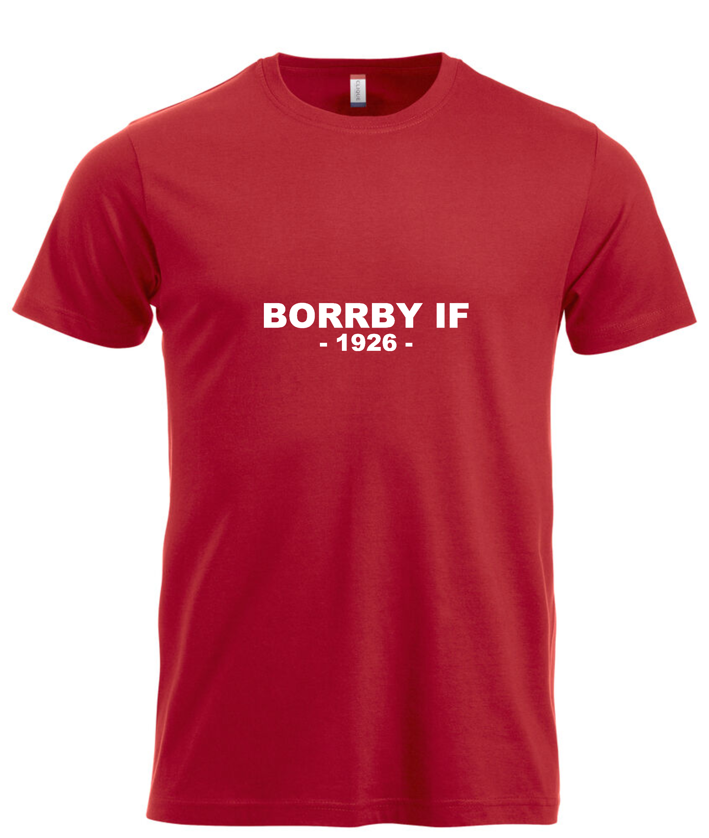 Supporter T-shirt  Enfärgtryck (Borrby IF) - 2