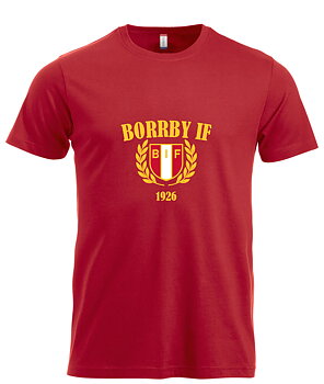 Supporter T-shirt  Trefärgtryck (Borrby IF)