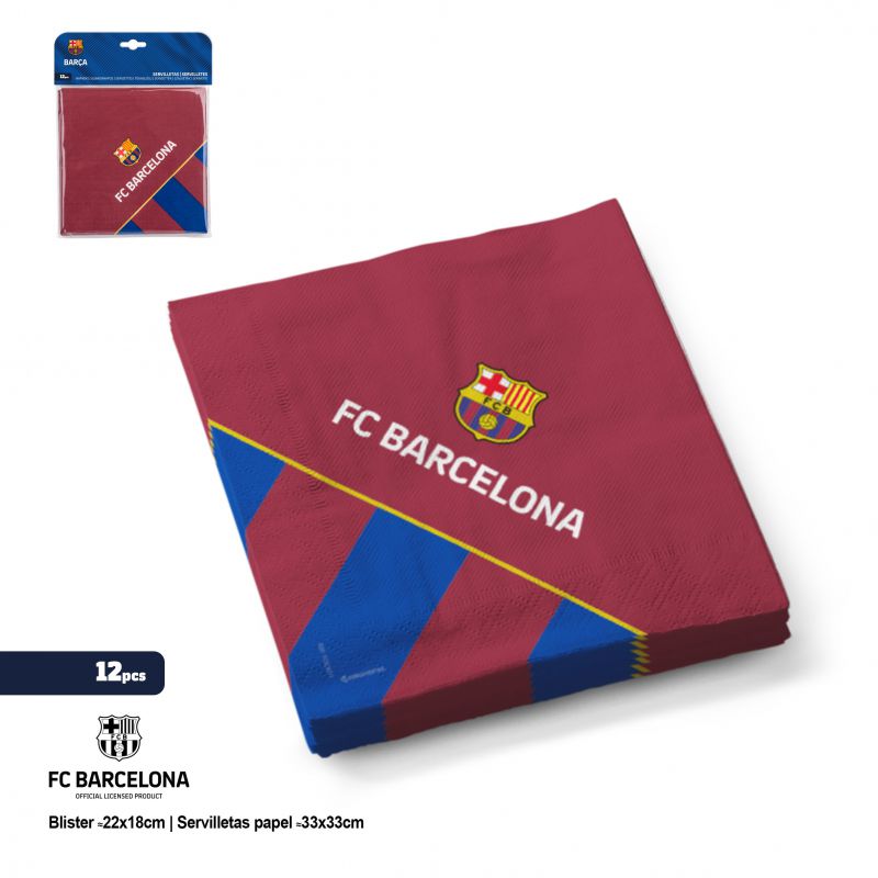 FC Barcelona Servetter 12-pack FCB