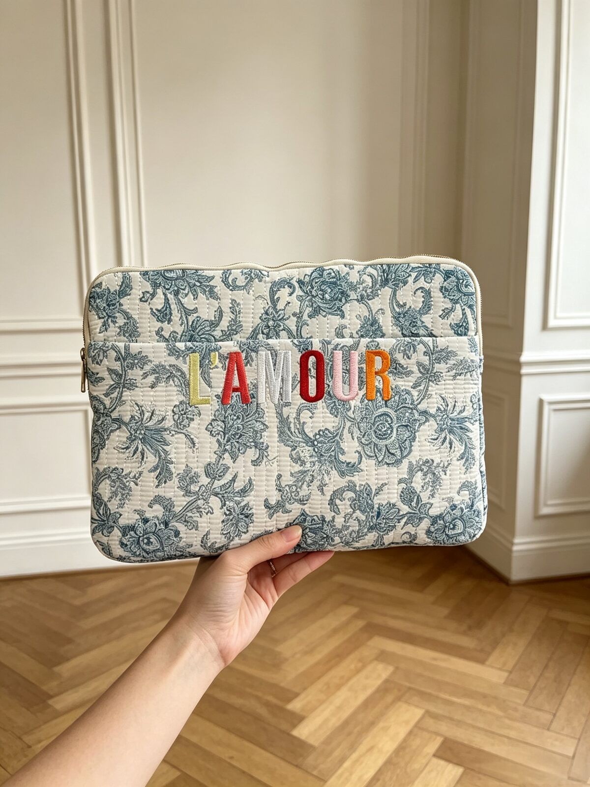 Laptop case L´amour blue - 2