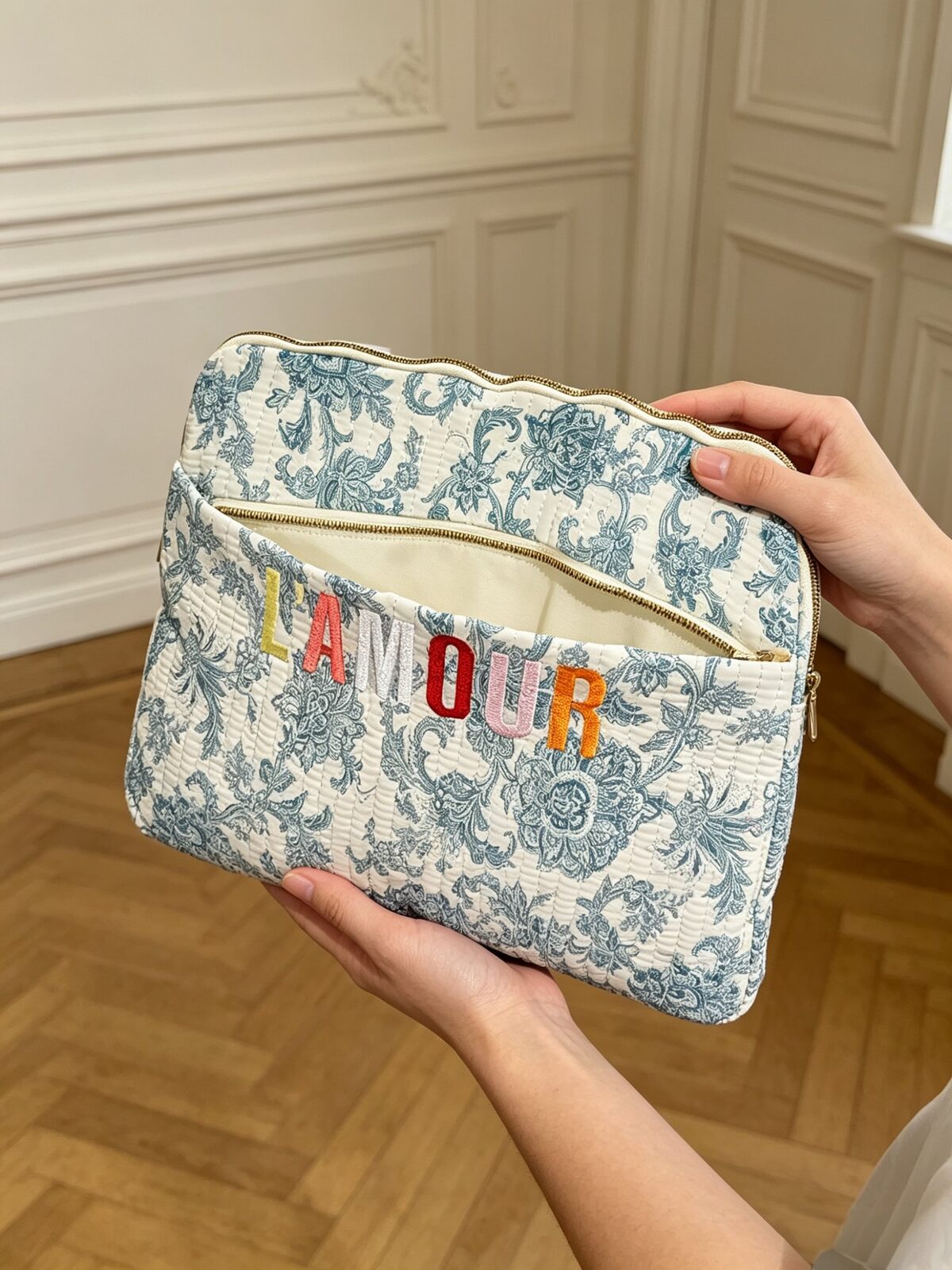 Laptop case L´amour blue - 3