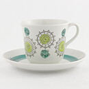 Puck Teacup with Modern Decor from Rörstrand 11 cm (1950s) (2) 
