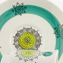 Puck Teacup with Modern Decor from Rörstrand 11 cm (1950s) (2) 