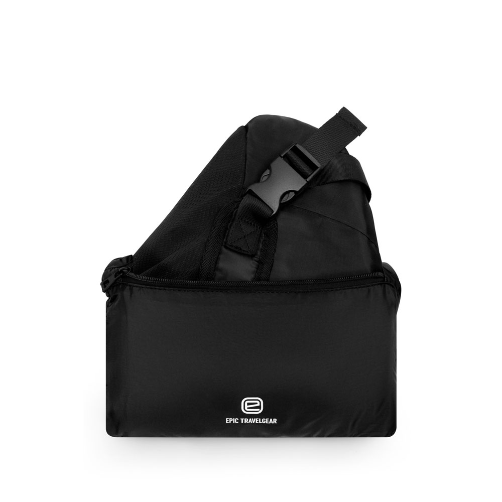 Hopvikbar toteryggsäck - EPIC Xpak Flight Tote Backpack 24L Black - 4