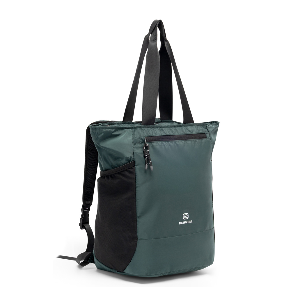 Hopvikbar toteryggsäck - EPIC Xpak Flight Tote Backpack 24L Green