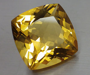 15.06 ct stor världsklass äkta naturlig citrin ädelsten - 3