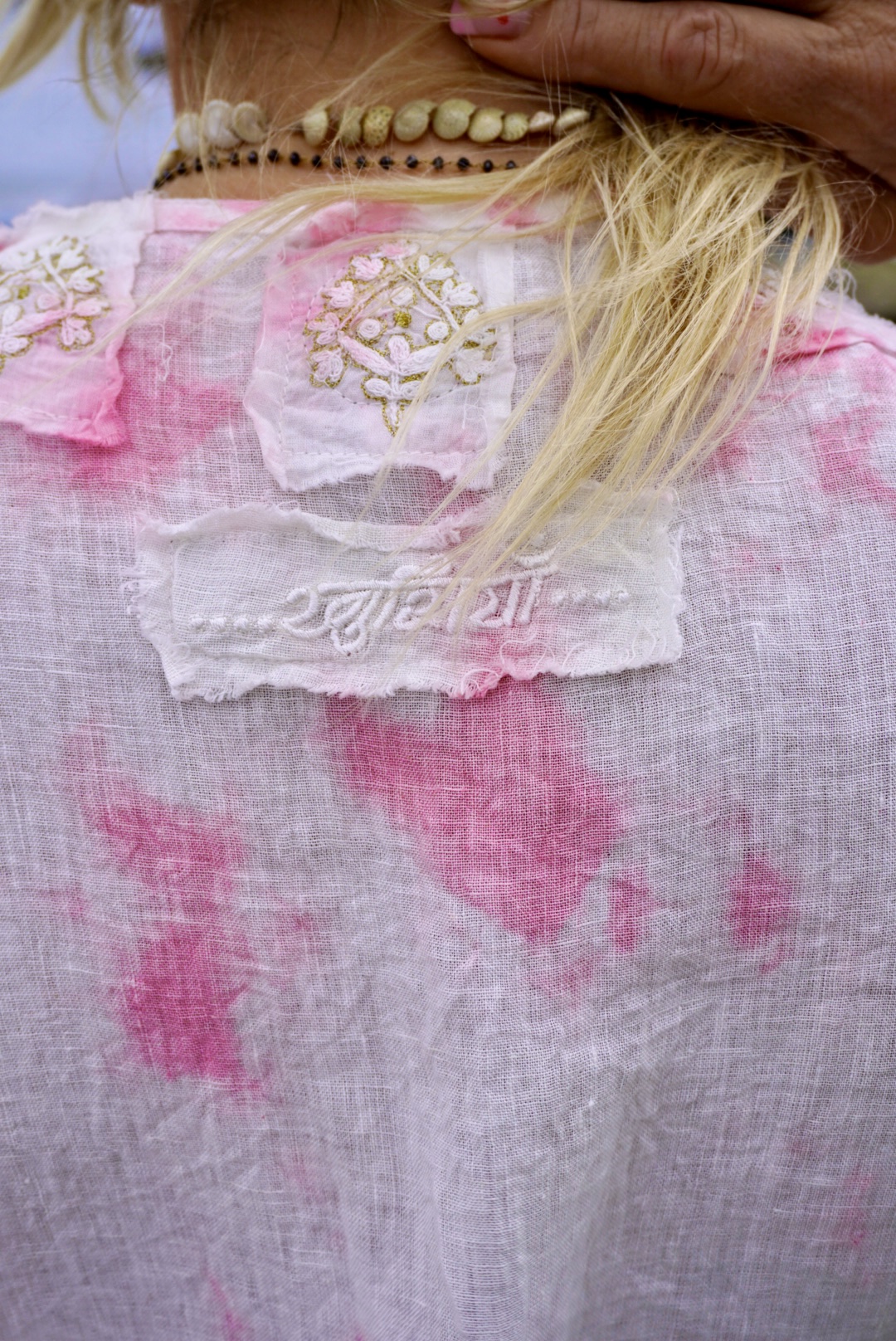 LISSA LINEN TOP IBIZA PINK MALIBU  - 4