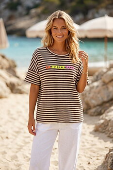 T-shirt Dolce Vita brown