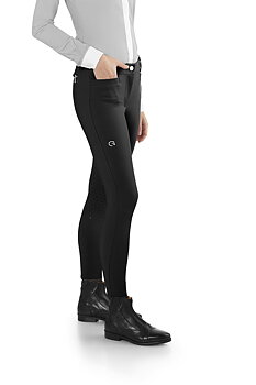EGO7 Ridbyxor Kneegrip Jumping EJ Svarta