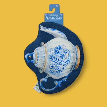 Eclectionery : Tea Pot Pencil Case - necessär, pennfodral, liten väska för smått