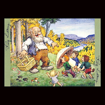 STORSVAMPEN No: 114 - 60114- Trollkort Rolf Lidberg Vykort A6 - 912