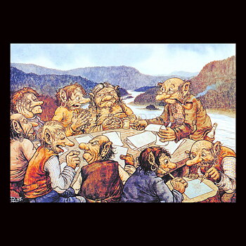 TROLL KONFERANSEN No: 130 - 60130- Trollkort Rolf Lidberg Vykort A6 - 912
