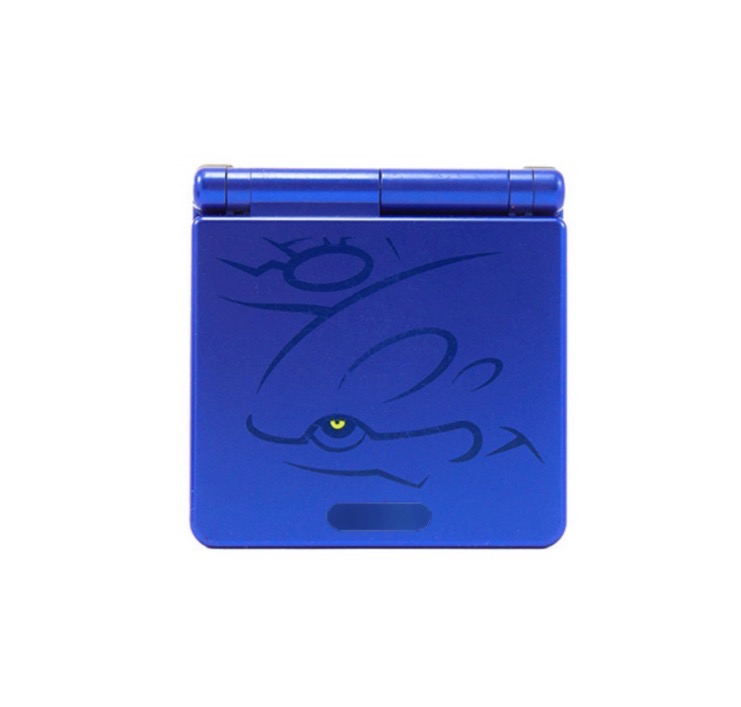 GBA SP konsol Kyogre  normalt skick inkl laddare