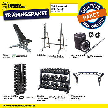 Träningspaket Gold 1