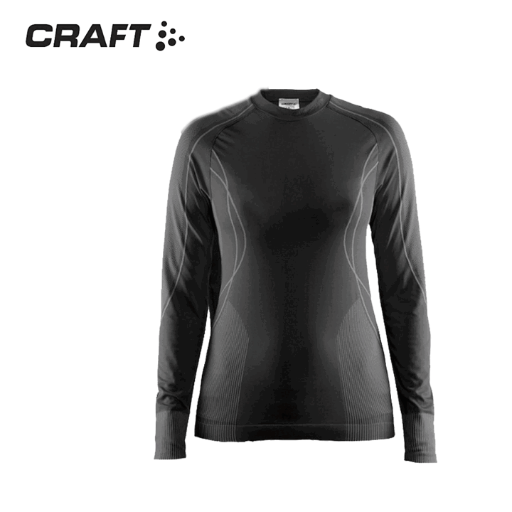 product-image Sømløs Craft-undertøjstrøje, sort, dame