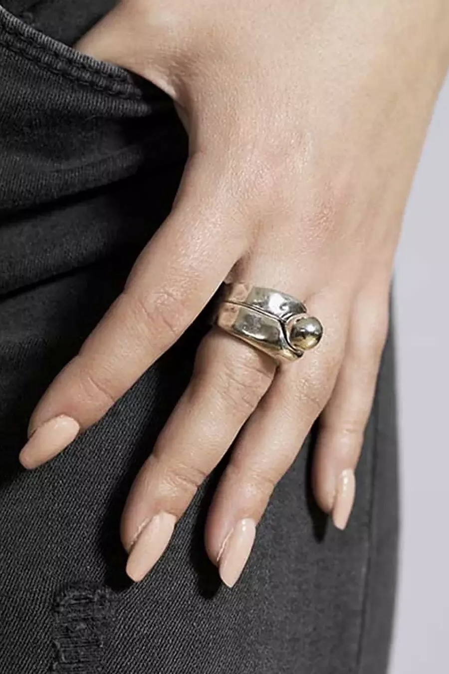 Ciclón - Anillo Mírame Ring Silver  - 2