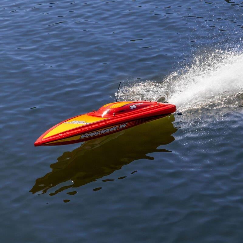 PROBOAT 36inch Pro Boat Sonicwake V3 Red - 9