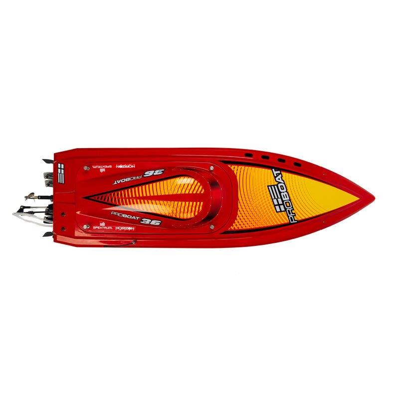 PROBOAT 36inch Pro Boat Sonicwake V3 Red - 16