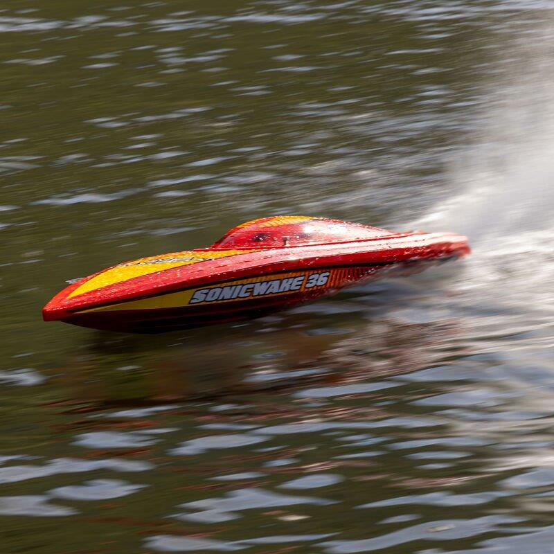 PROBOAT 36inch Pro Boat Sonicwake V3 Red