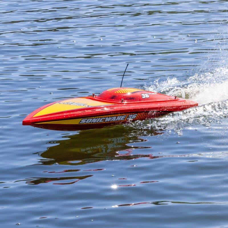 PROBOAT 36inch Pro Boat Sonicwake V3 Red - 4