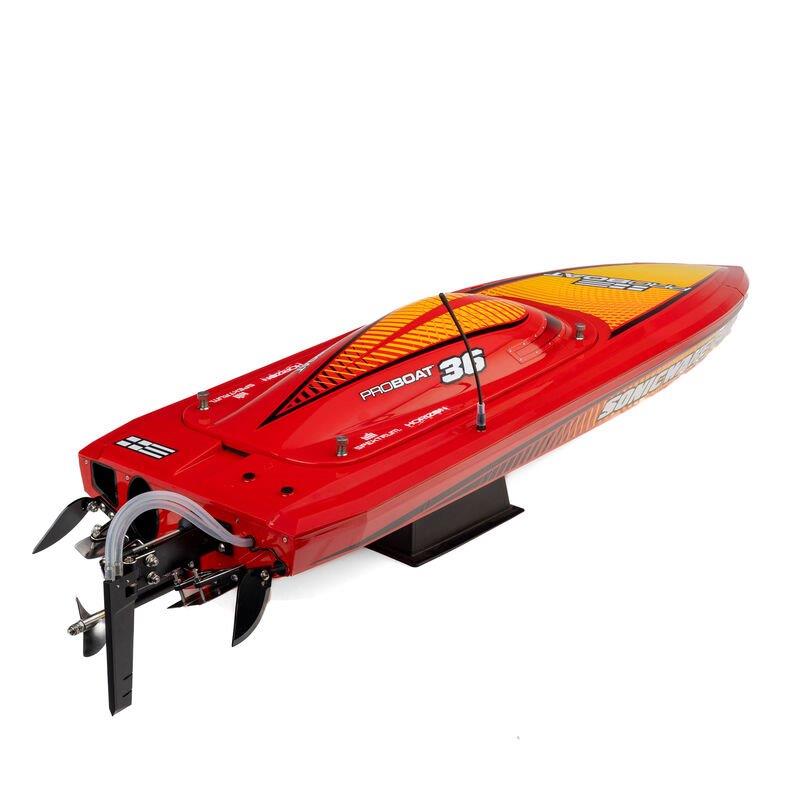 PROBOAT 36inch Pro Boat Sonicwake V3 Red - 12