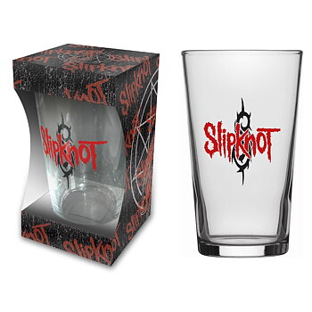 SLIPKNOT - REIGN IN BLOOD - BEER GLASS (BOXED)