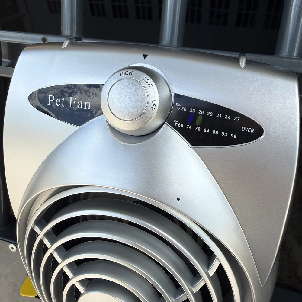 Pet crate fan - 3