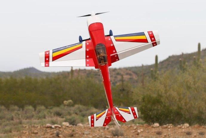 AJ Aircraft 73inch Laser 230z ARF - Red 1,85m