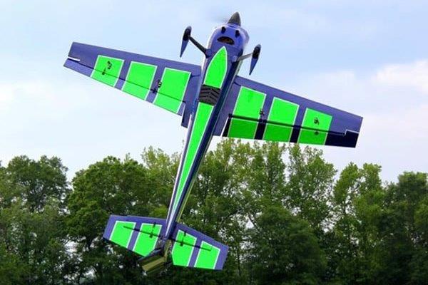 AJ Aircraft 93inch Laser 230z ARF - blue - 2
