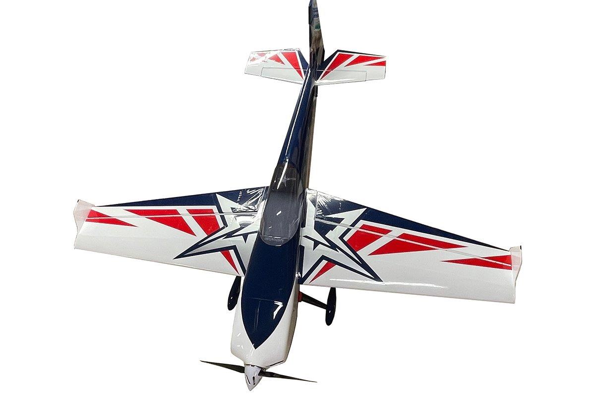 AJ Aircraft 74inch Slick 540 ARF - blue