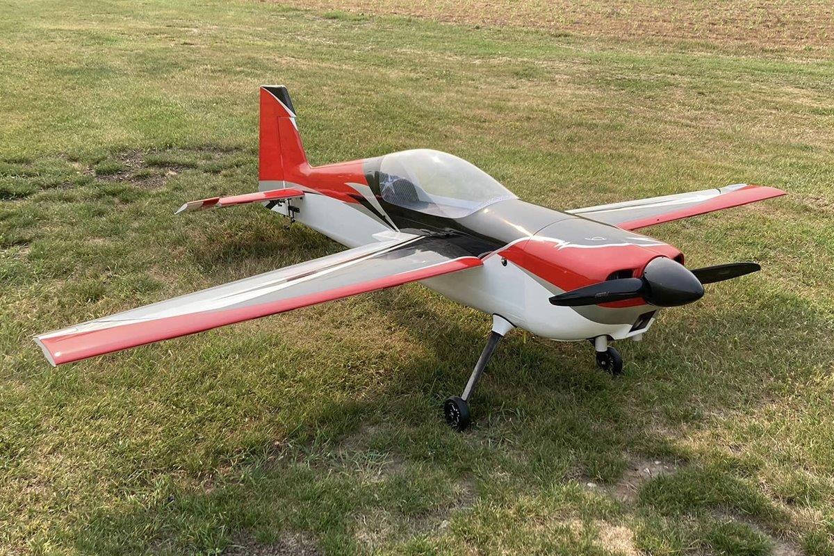 AJ Aircraft 106inch Raven DT ARF - red/black - 5
