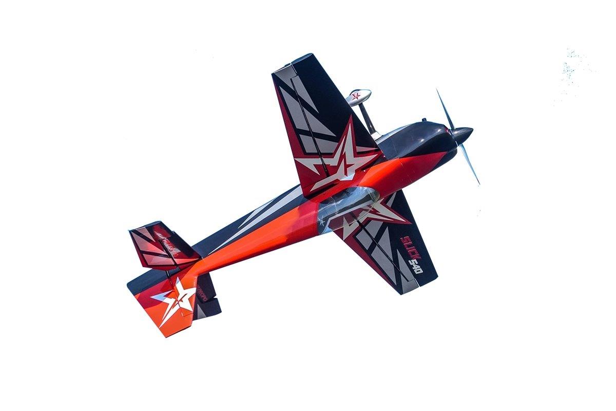 AJ Aircraft 103inch Slick 540 ARF - red/black